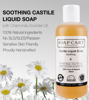 Castile Liquid Soap_chamomile_poster